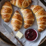 Freshly baked Swiss Gipfeli