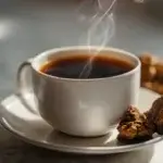 chaga mushroom tea recipe with warm earthy brew