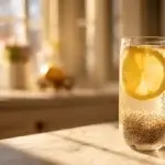 Zepbound trick for weight loss recipe morning drink with lemon and chia seeds