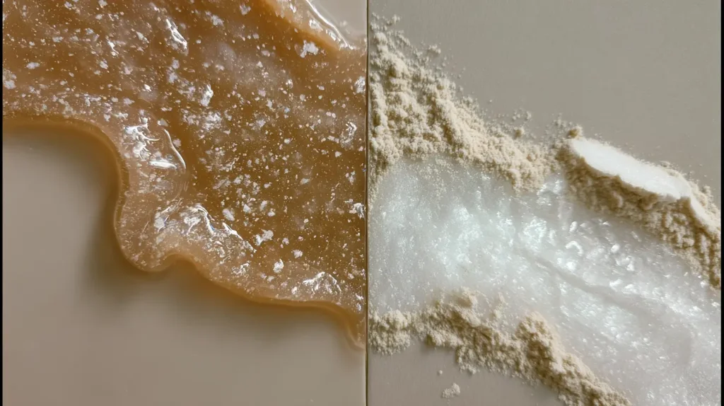 collagen peptides vs gelatin texture comparison for satiety