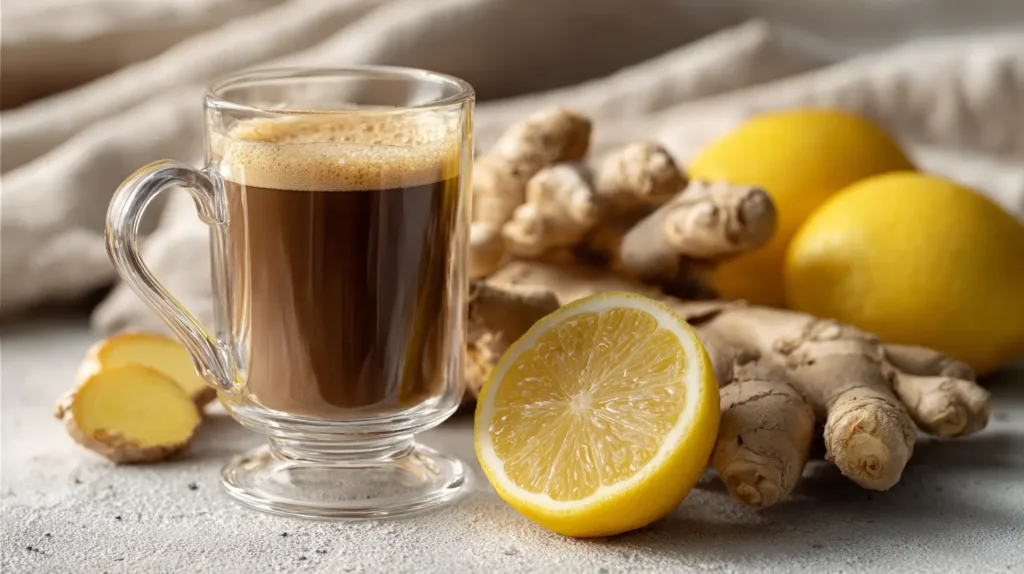 Ginger lemon coffee benefits for digestion and metabolism