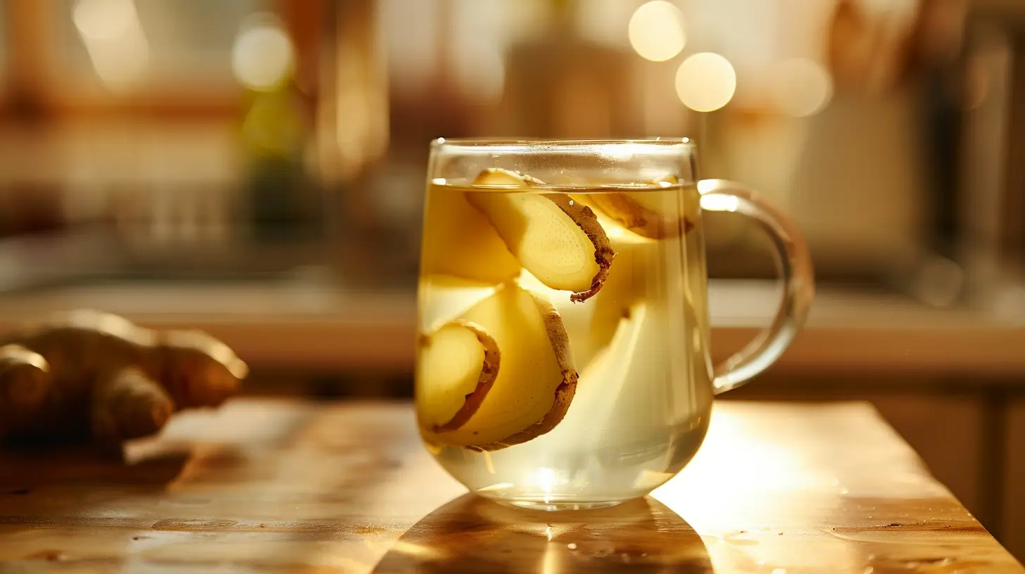 ginger trick recipe drink made with fresh ginger
