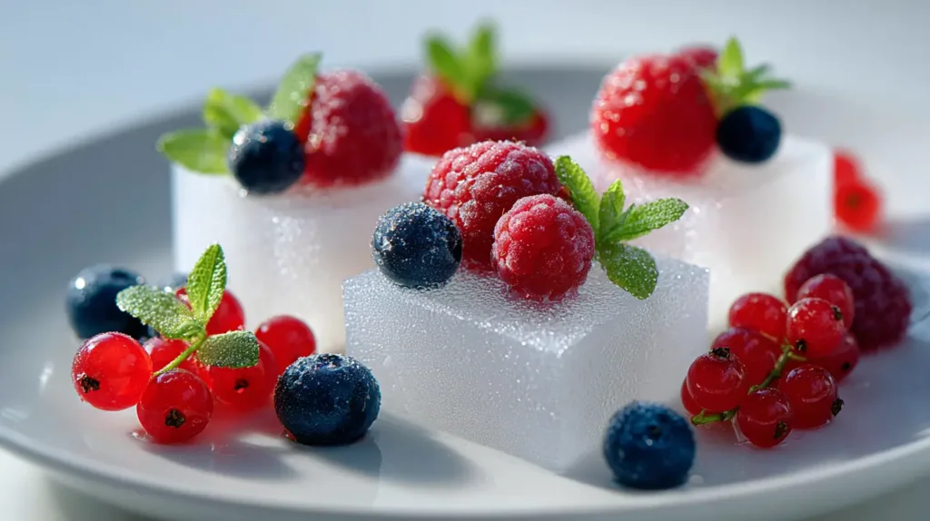 Healthy gelatin dessert for sustainable weight loss