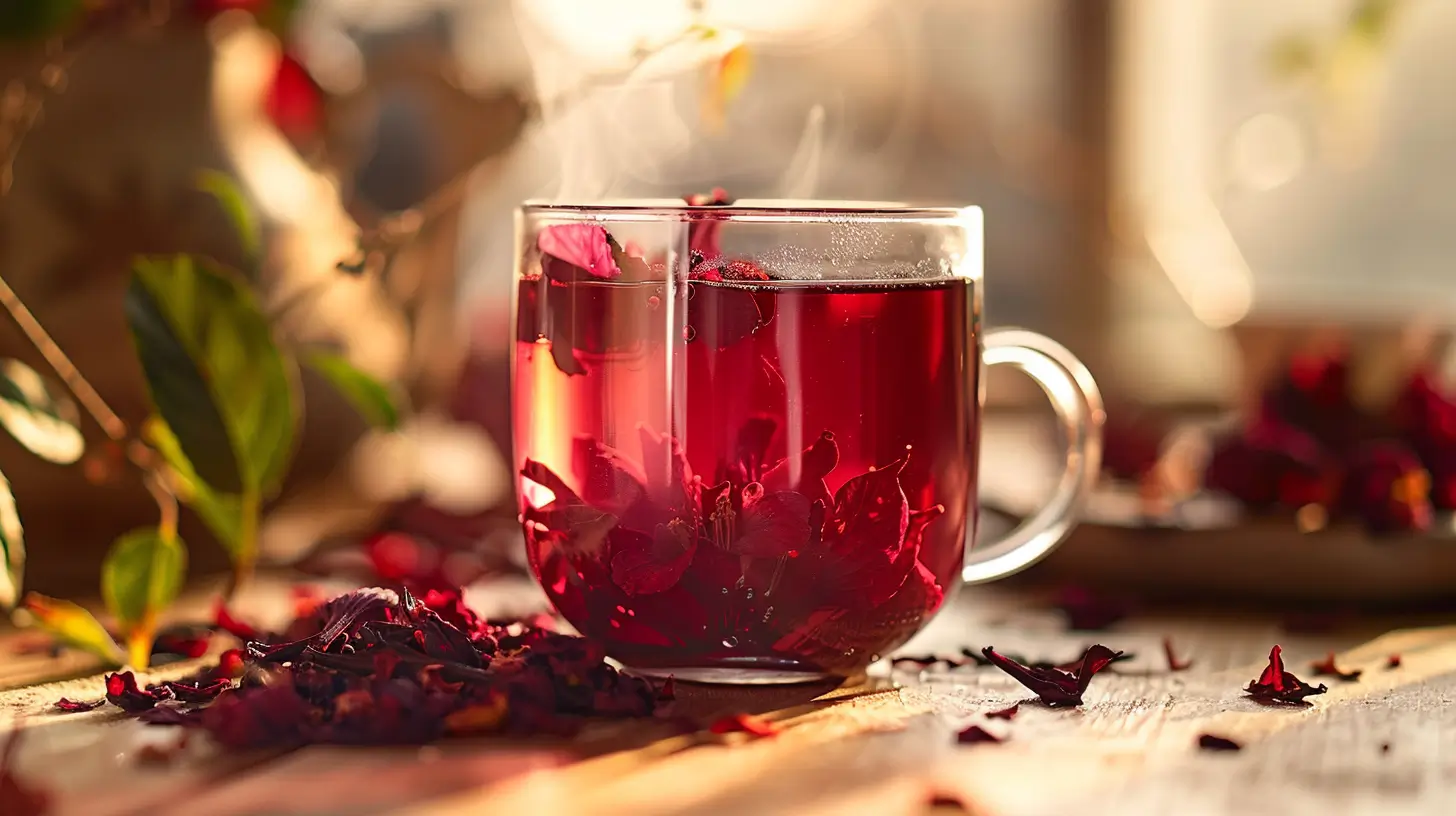 Hibiscus tea benefits served hot and iced