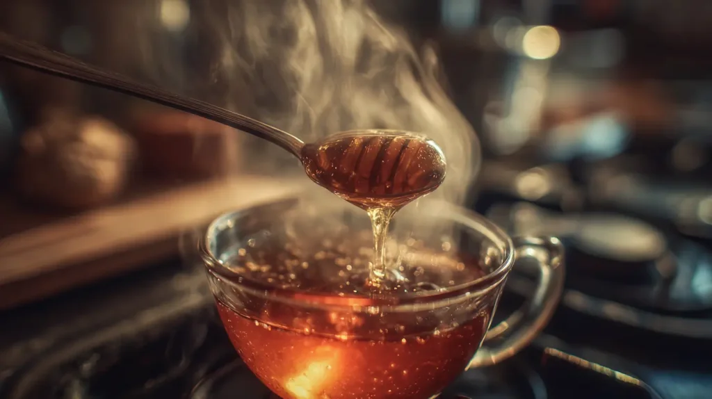 preparing the honey trick recipe step by step
