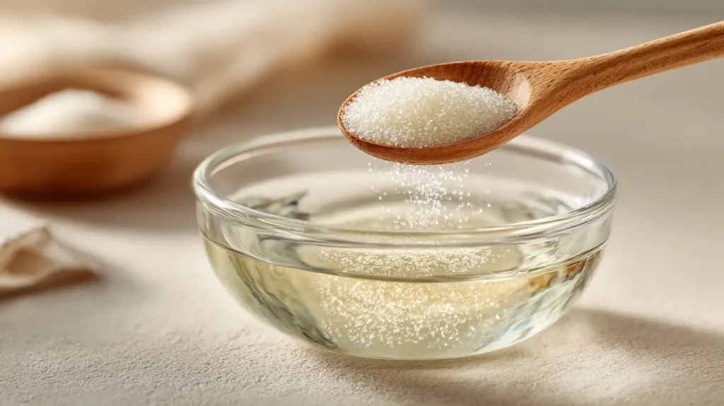 Unflavored gelatin preparation for the Dr Richard Hughes gelatine diet