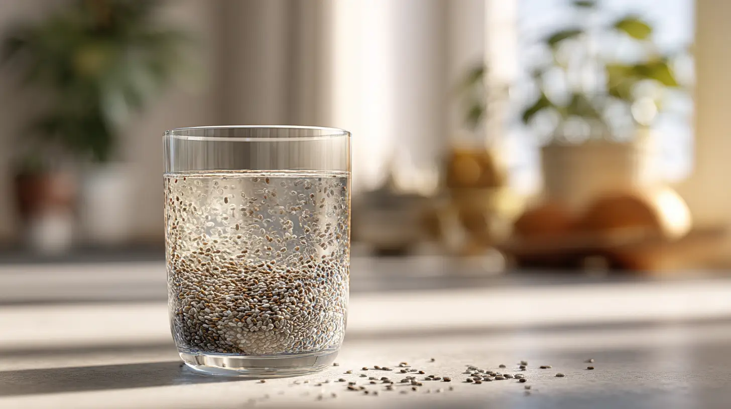 appetite suppressing drinks using chia seeds and hydration