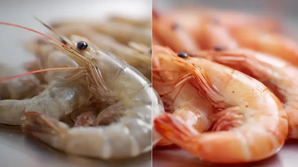 Astaxanthin in shrimp causes shrimp to turn pink when cooked