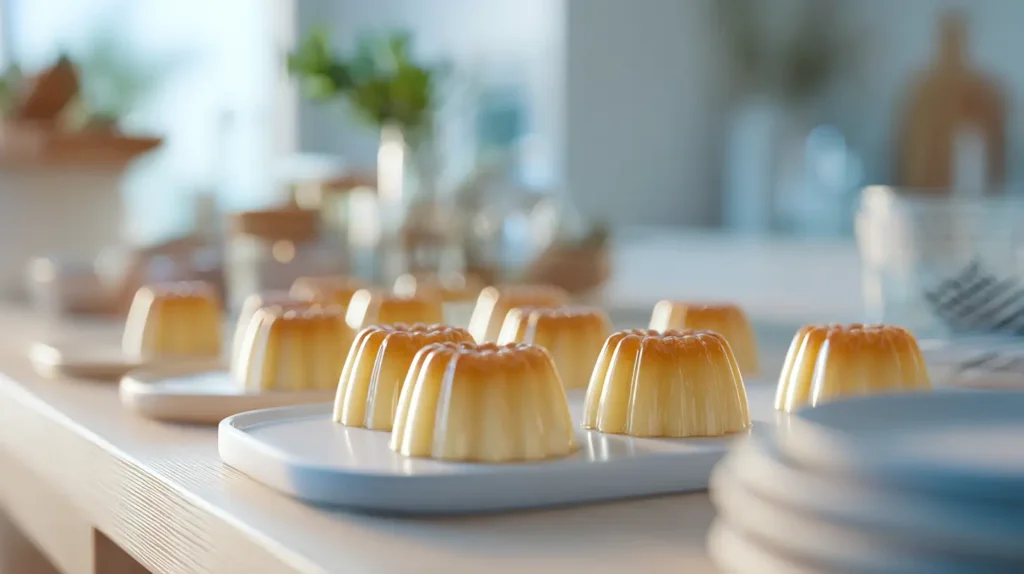 Bariatric gelatin served in individual portions