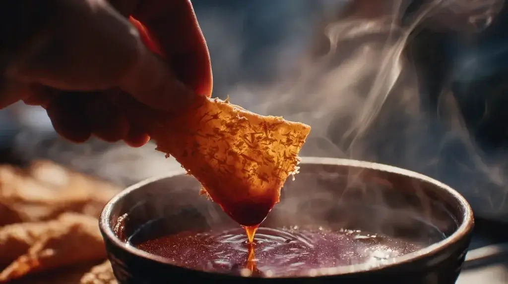 birria tacos dipped in consommé