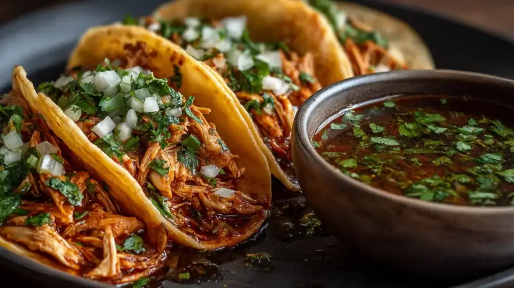beef birria tacos variation