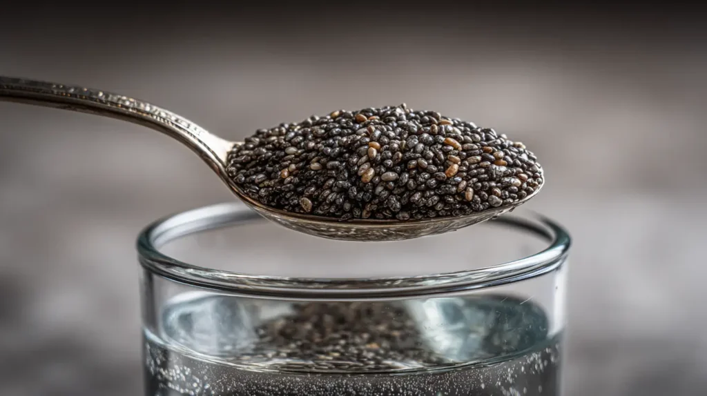 dry chia seeds mistake before soaking