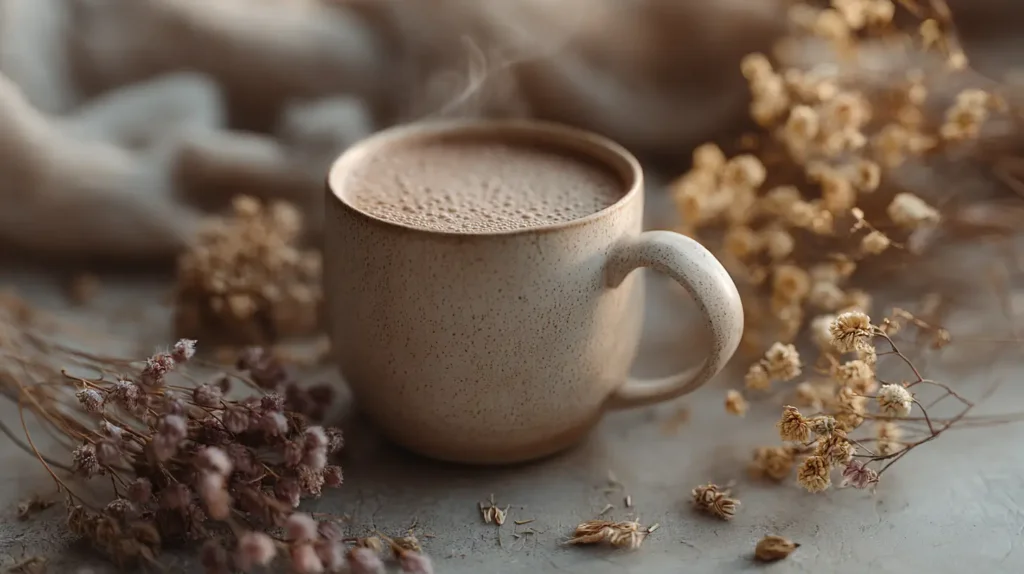 Herbal warm wellness drink for everyday use