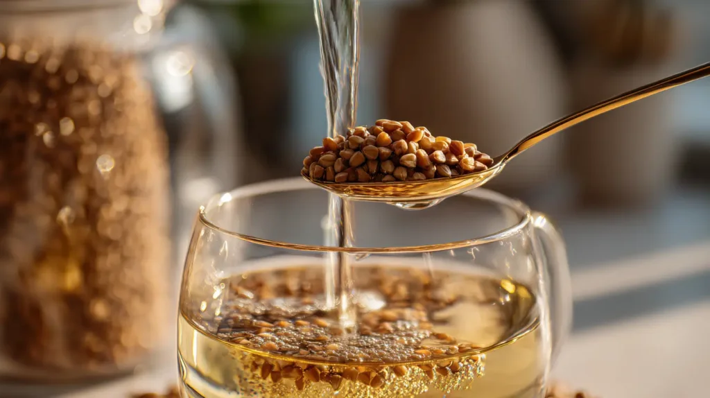 how to brew sobacha tea with roasted buckwheat