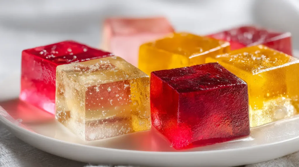Simple gelatin dessert often described as the Rebel Wilson gelatin recipe online