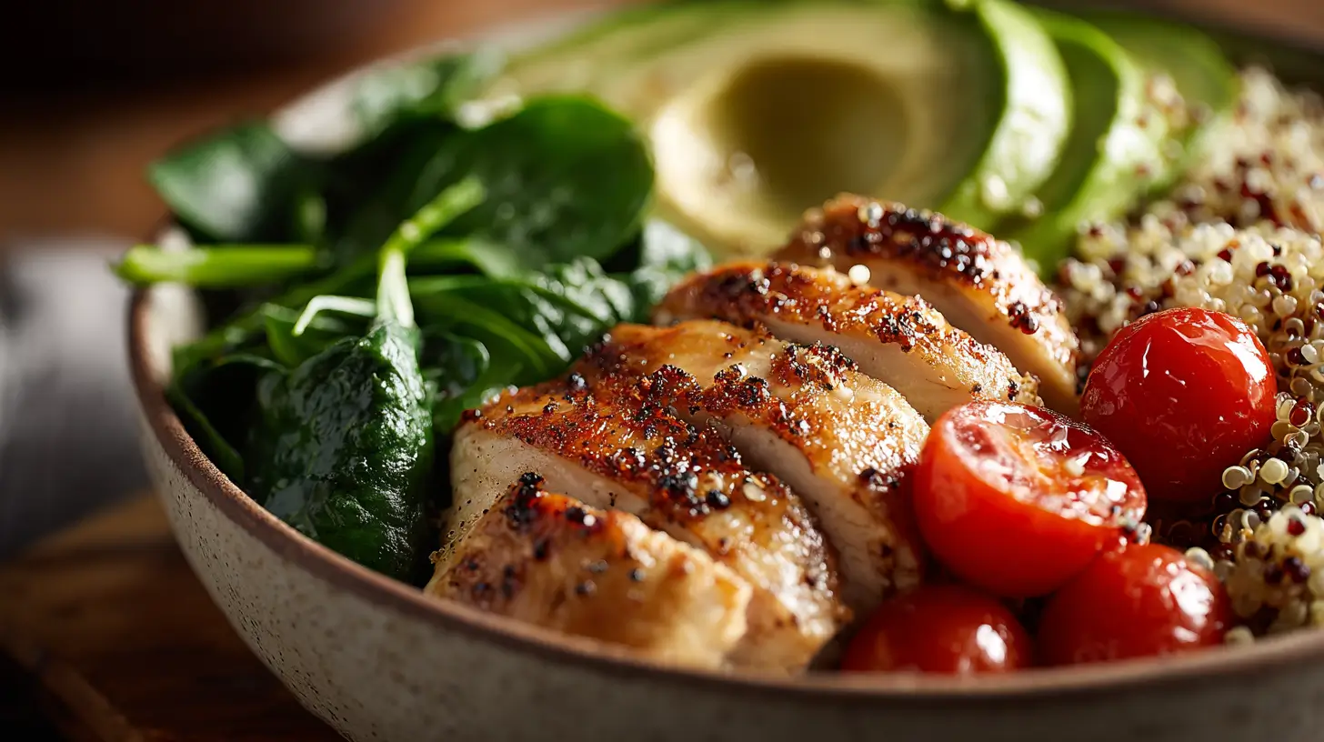 Emma Stone weight loss recipe inspired healthy protein bowl