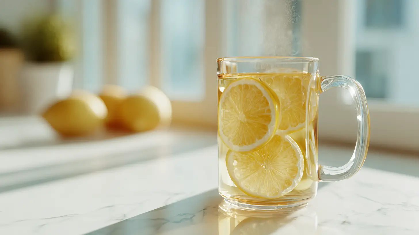 Jillian Michaels gelatin recipe prepared as a warm weight loss drink