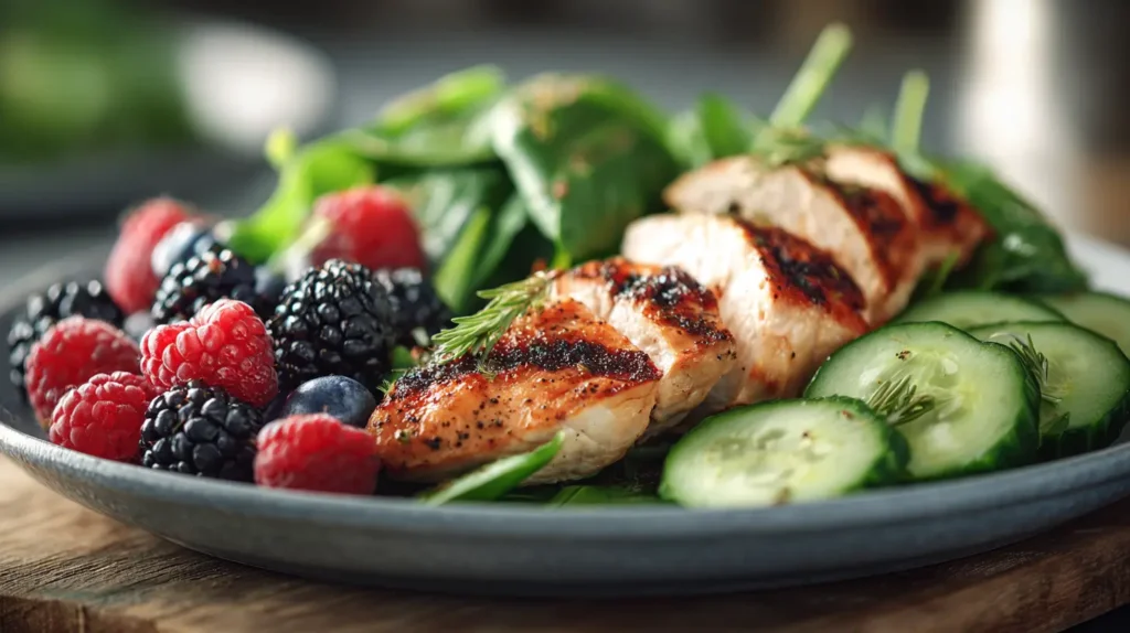 low calorie food list for weight loss with vegetables and lean protein