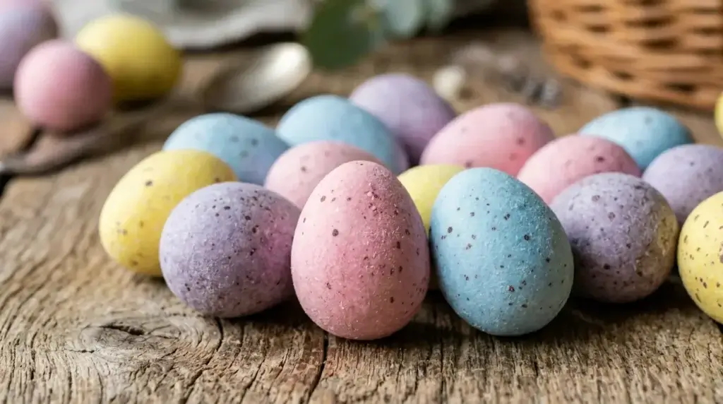 homemade cadbury style mini eggs easter