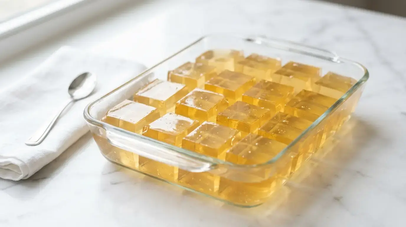 Knox unflavored gelatin recipe — homemade fruit juice gelatin squares