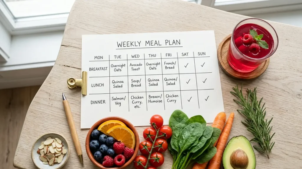 7-day gelatin diet meal plan for weight loss with daily protocol and recipes