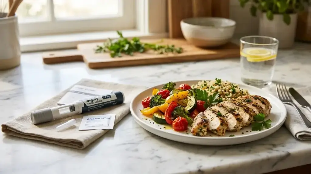 ozempic GLP-1 weight loss injection — how it works for appetite suppression