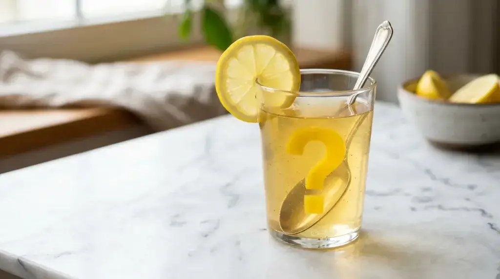 what is the gelatin trick — unflavored gelatin drink with lemon for weight loss