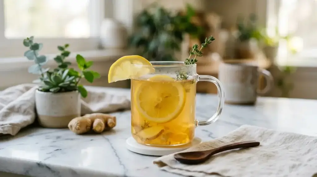 Morning collagen lemon drink inspired by Serena Williams weight loss approach