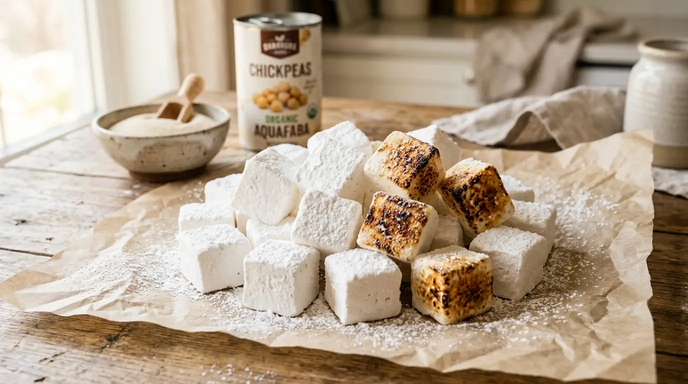 non gelatin marshmallows vegan agar agar recipe soft fluffy white cubes