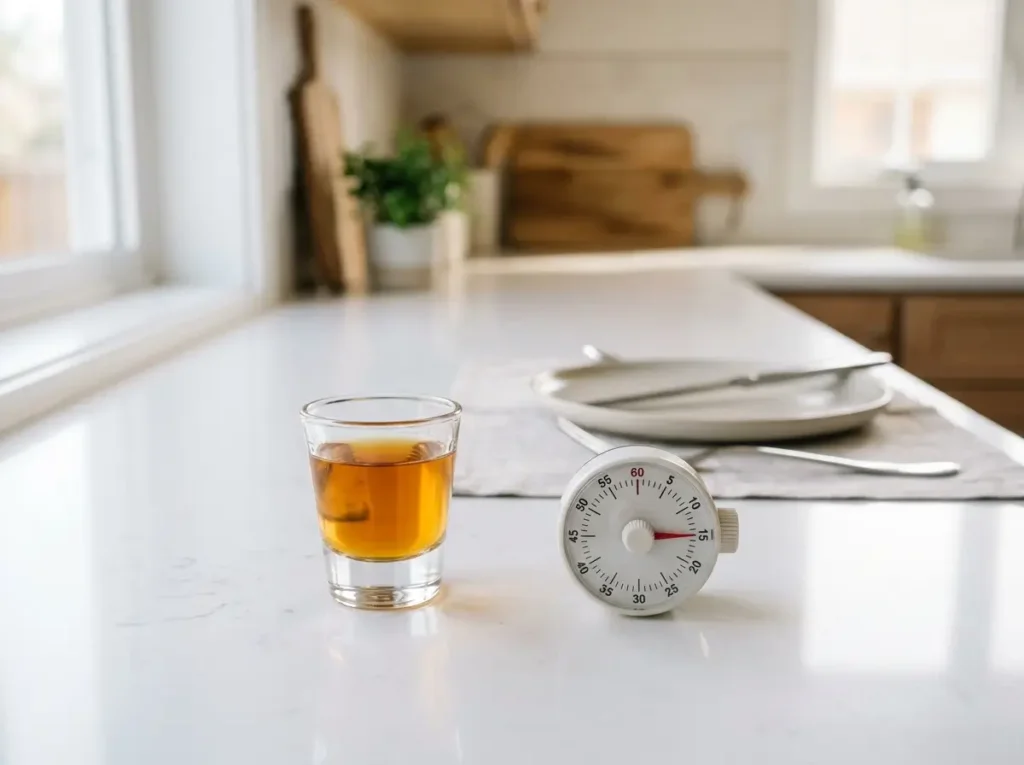 pre-meal appetite control juice drink 15 minutes before eating weight loss