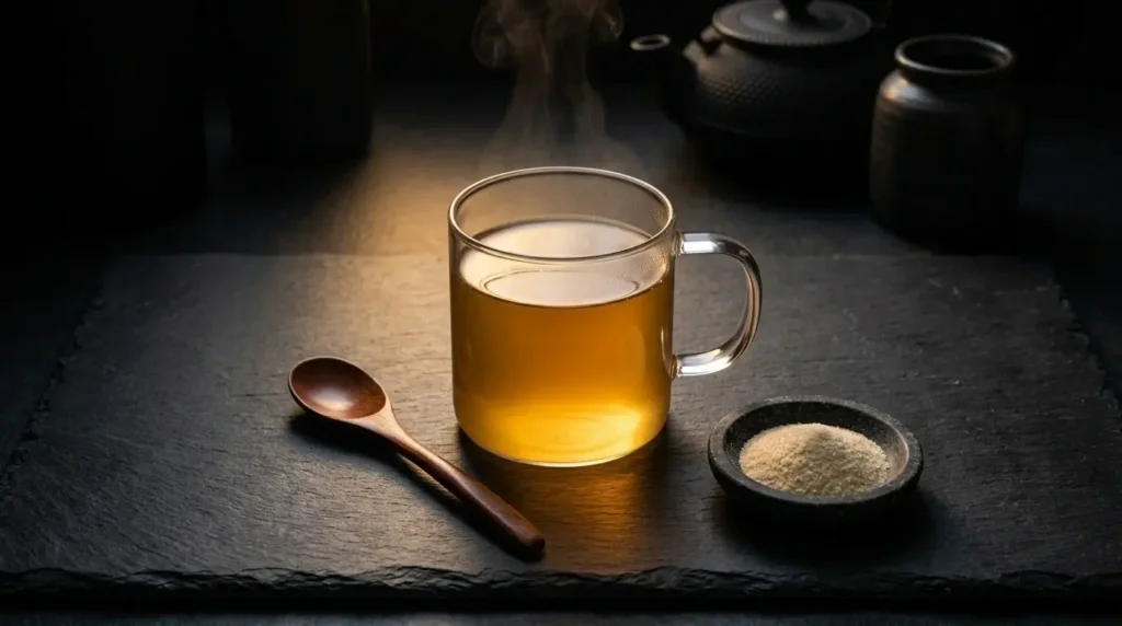 horse gelatin trick for men drink with unflavored gelatin powder