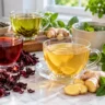 Best detox teas for weight loss including green, ginger and hibiscus tea