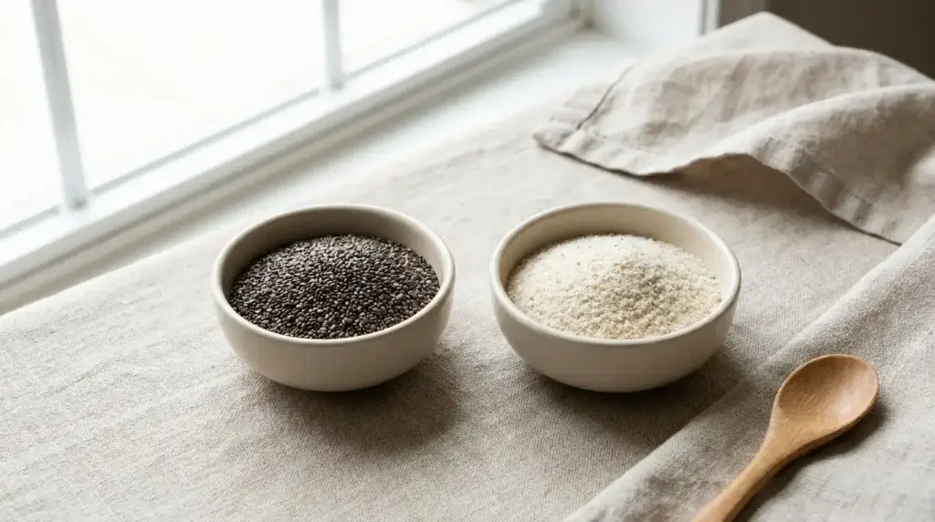 Comparing chia seeds and psyllium husk as fiber sources for weight loss