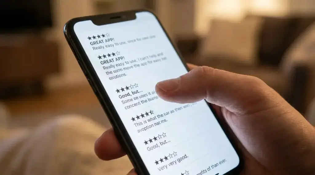 Reading mixed customer reviews before choosing a telehealth weight loss provider