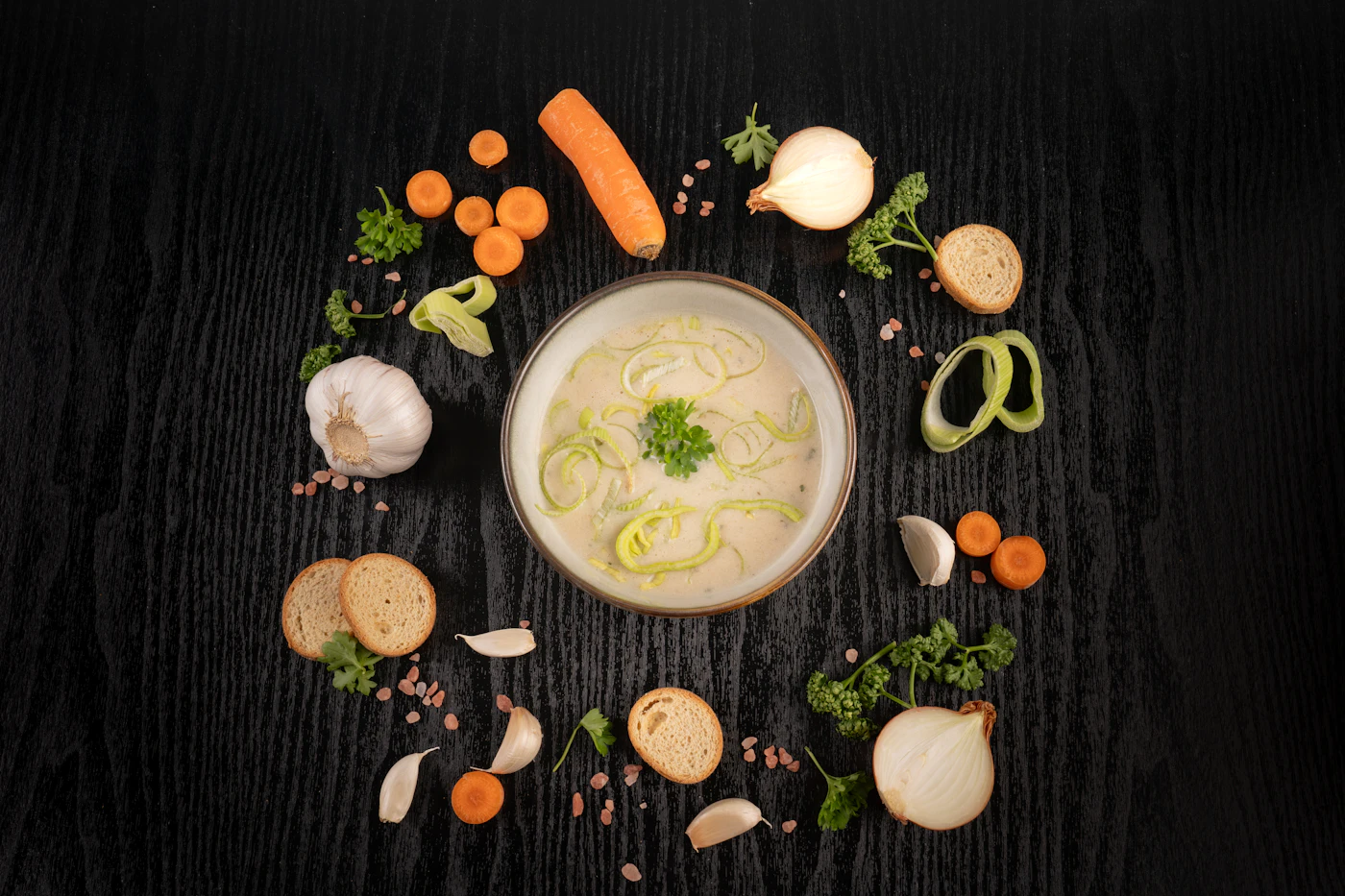 Creamy Marry Me chicken soup in a bowl